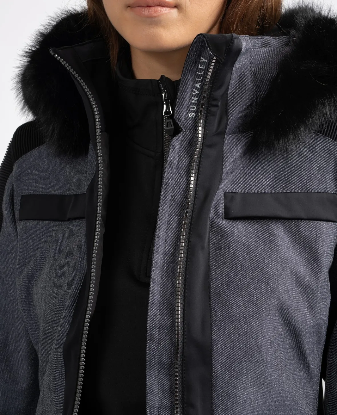 Sun Valley Kenata Noir Denim Best Sale